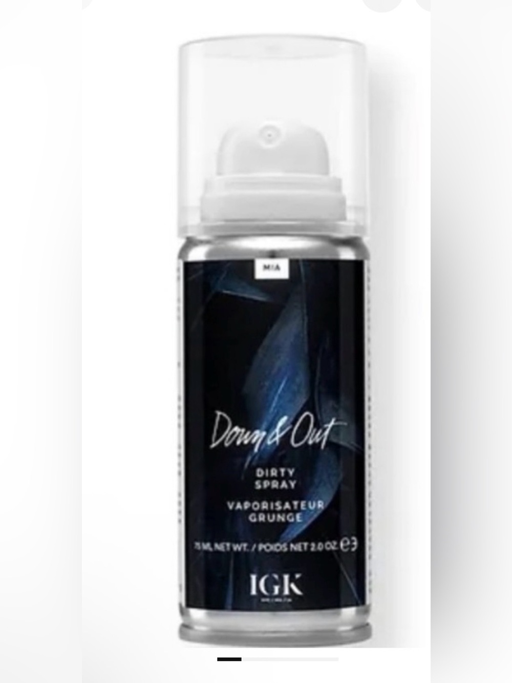 GK Down & Out Dirty Spray — White & Blue Textured Hair Spray